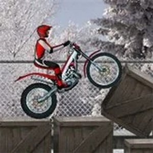 Winter Bike Balance Challenge