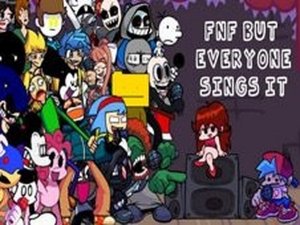 FNF: Expurgation but Everyone Takes Turn Singing it Online Game