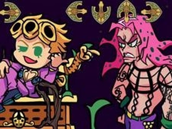 FNF: Giorno and Diavolo sing Endless Online Game