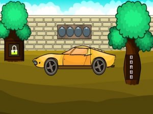 Racing Car Escape Puzzle Game