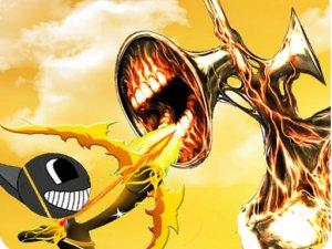 Siren Head Vs Cartoon Cat Archery Game