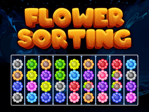 Flower Sorting Puzzle Game