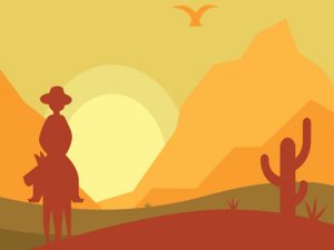 Crazy Cowboy Match 3 Puzzle Game