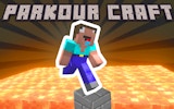 ParkourCraft - Pixel Parkour Runner Online Game