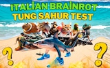 Italian Brainrot Tung Sahur Test: Character Quiz Online Game