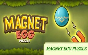 Magnet Egg Puzzle - Physics Puzzle Game Online