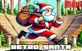 Retro Santa: Christmas Run Online Game