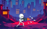 RicoBullet: Ricochet Shooting Puzzle Game Online