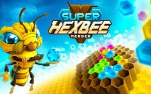 Hexbee Merger Puzzle Game